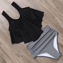 Load image into Gallery viewer, RUUHEE Bikini 2019 Swimwear Women High Waist Tankini Bikini Set